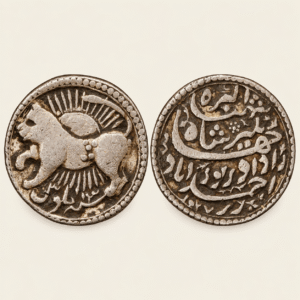 MUGHAL EMPIRE: Jahangir, AR Zodiac Rupee Leo Type, Ahmadabad AH1027, 11.14 gm, PCGS, RR.